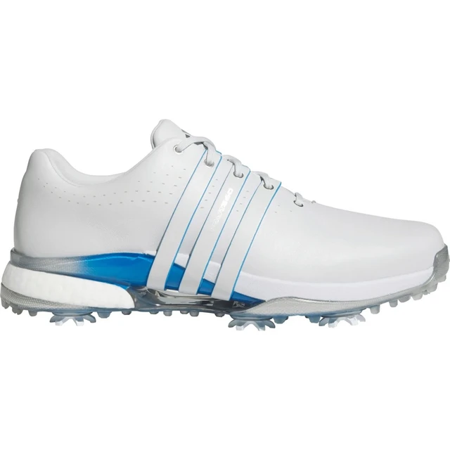 Adidas Men's Tour360 25 SL Golf Shoes White/Silver - Maple Hill Golf